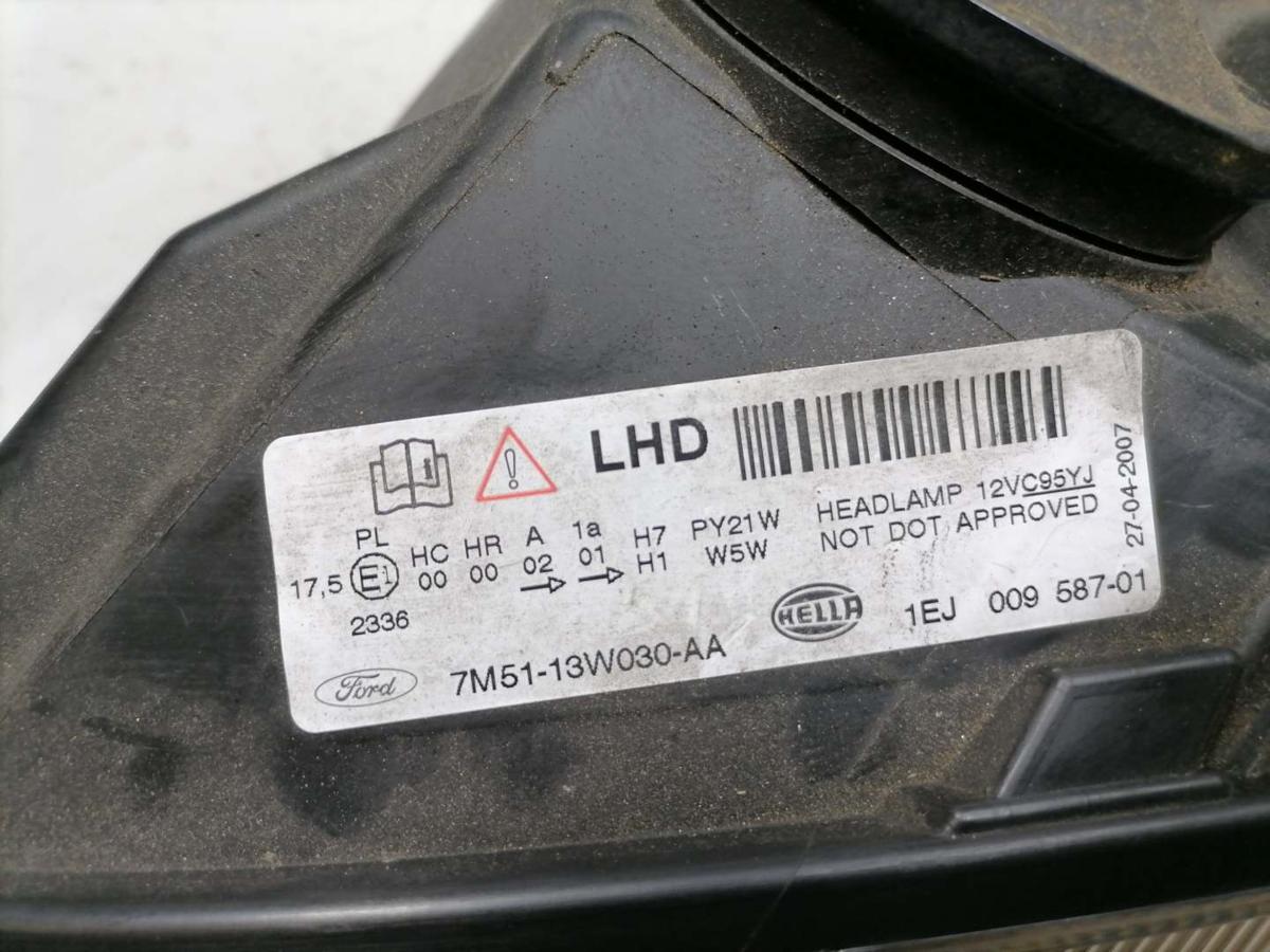 Ford C-Max original Scheinwerfer vorn links Halogen Facelift Bj.2007